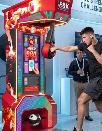 Kick Boxing Machine – Punch and Kick Strength Arcade – MNX-CVR-PUNCHKICK-1P – photo 14 of 14