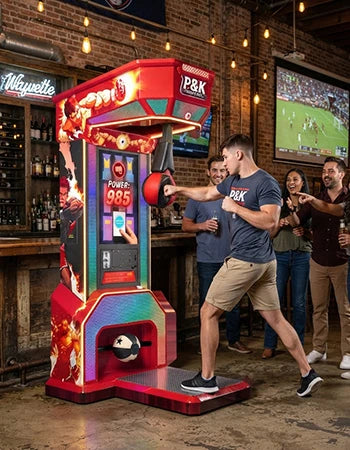 Kick Boxing Machine – Punch and Kick Strength Arcade – MNX-CVR-PUNCHKICK-1P – photo 13 of 14