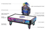 Commercial Air Hockey Table – Smart-Scoring Arcade Edition – MNX-CVR-AIRHOCKEY-2P – photo 3 of 14
