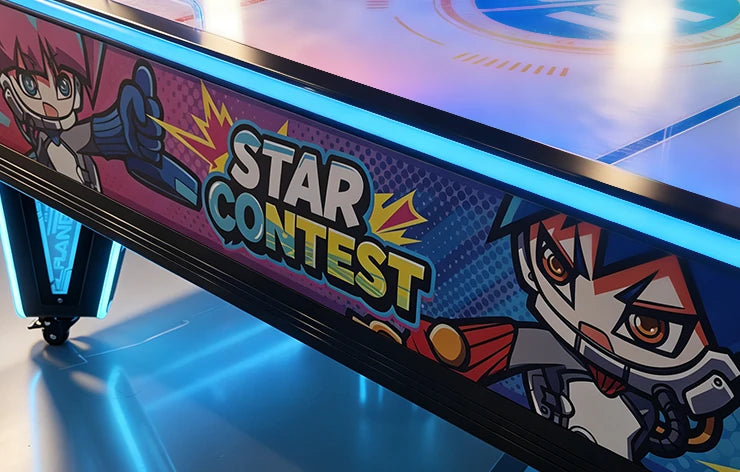 Commercial Air Hockey Table – Smart-Scoring Arcade Edition – MNX-CVR-AIRHOCKEY-2P – photo 5 of 14