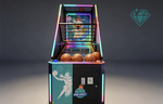 Basketball Arcade Machine – Neon Two-Player Shooter – MNX-CVR-BBALL-NEON – photo 5 of 14