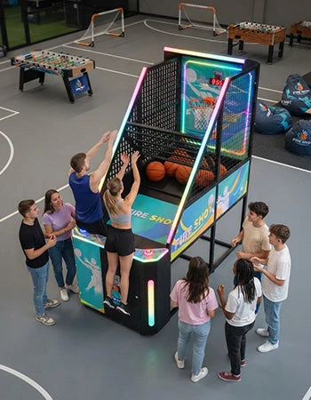 Basketball Arcade Machine – Neon Two-Player Shooter – MNX-CVR-BBALL-NEON – photo 12 of 14