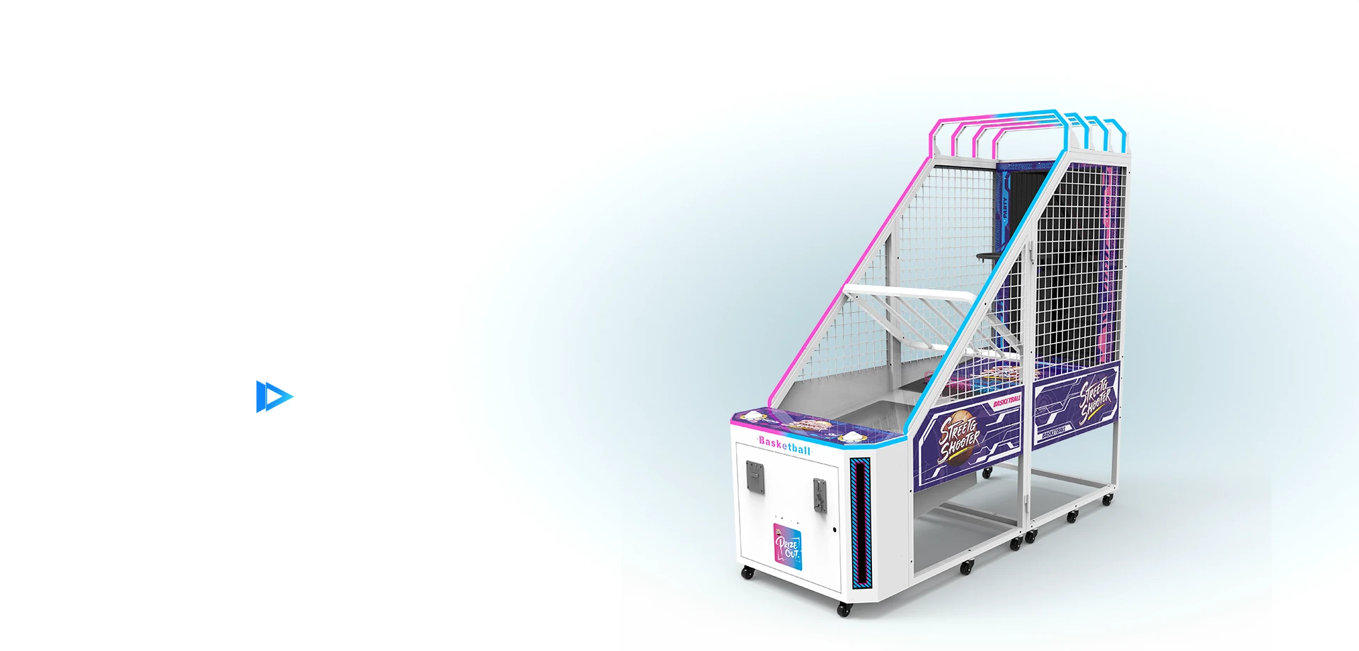 Kids Basketball Arcade Game – Moving Hoops with Ticket Prizes – MNX-CVR-BBALL-KIDS – photo 1 of 14