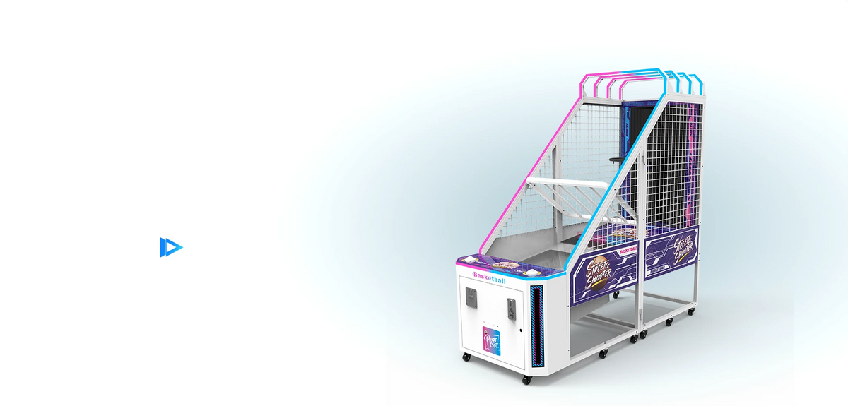 Kids Basketball Arcade Game – Moving Hoops with Ticket Prizes – MNX-CVR-BBALL-KIDS – photo 1 of 14