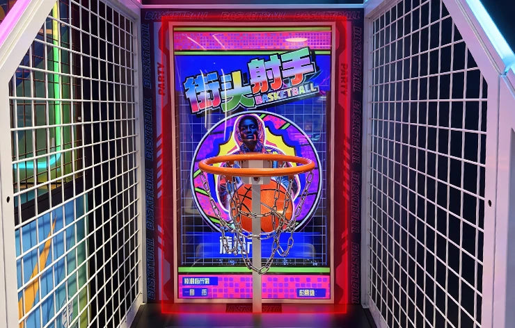 Kids Basketball Arcade Game – Moving Hoops with Ticket Prizes – MNX-CVR-BBALL-KIDS – photo 7 of 14