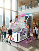 Kids Basketball Arcade Game – Moving Hoops with Ticket Prizes – MNX-CVR-BBALL-KIDS – photo 11 of 14