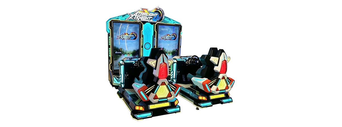 Kids Racing Arcade – Two-Player Train Racer with Nitro Boost – MNX-CVR-KIDSTRAIN-2P – photo 4 of 14