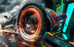 Kids Racing Arcade – Two-Player Train Racer with Nitro Boost – MNX-CVR-KIDSTRAIN-2P – photo 7 of 14