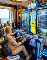 Kids Racing Arcade – Two-Player Train Racer with Nitro Boost – MNX-CVR-KIDSTRAIN-2P – photo 12 of 14