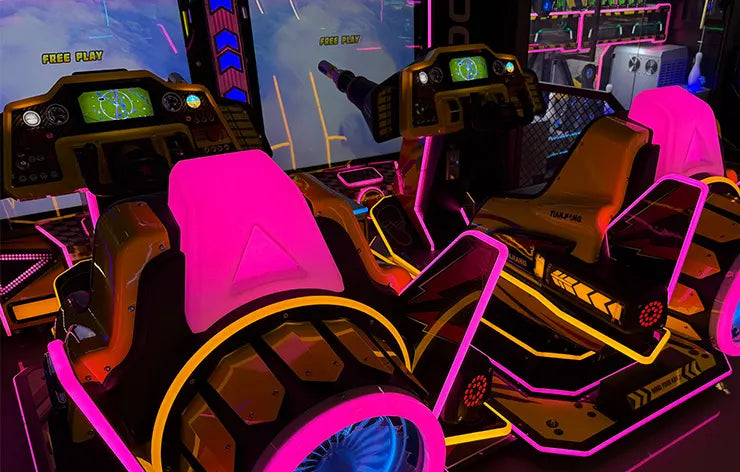 Flight Simulator Arcade – Two-Player Giant-Screen Air Combat Cabin – MNX-CVR-AIRCOMBAT-2P – photo 8 of 14