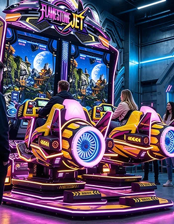 Flight Simulator Arcade – Two-Player Giant-Screen Air Combat Cabin – MNX-CVR-AIRCOMBAT-2P – photo 12 of 14