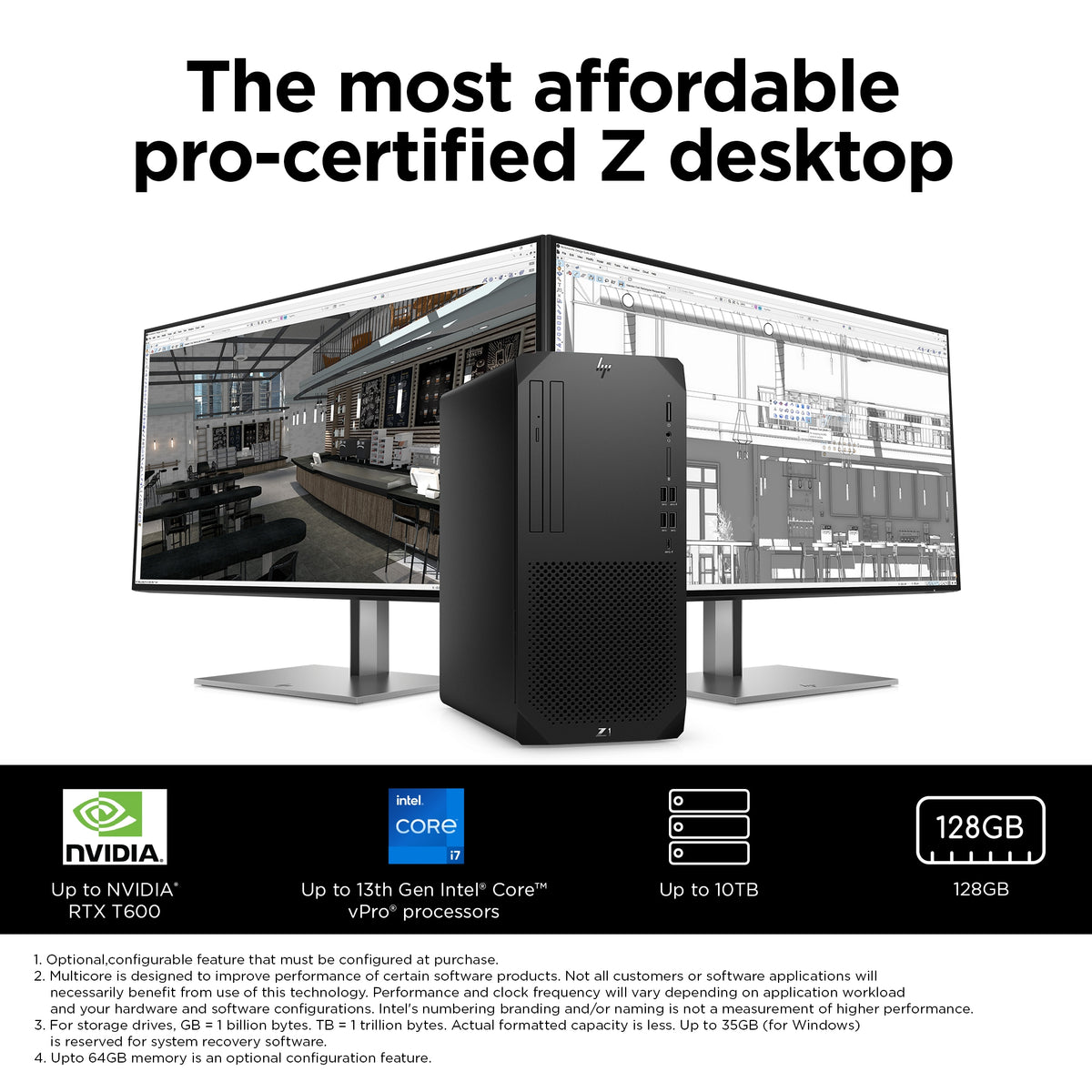 VR Ready PC – Entry Workstation Tower, Core i9-13900 & RTX 4060 – RTX 4060 VR-ready workstation PC – photo 3 of 7