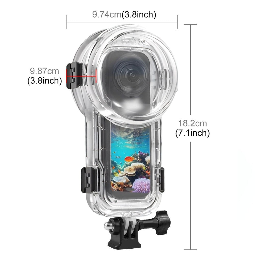 Insta360 X5 Dive Case – Invisible 60 m IPX8 Housing – insta360 x5 dive case – photo 2 of 6