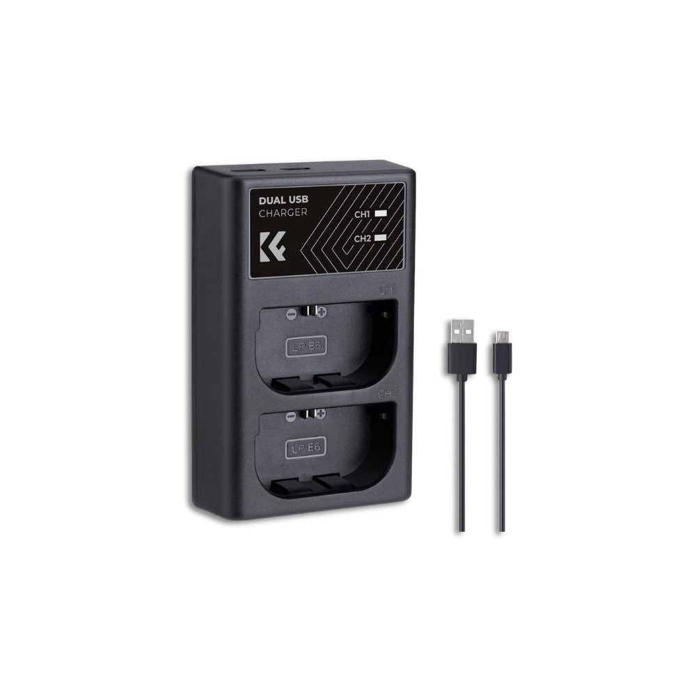 Dual Battery Charger for Pro 360° Cameras – Two Batteries at Once – dual battery charger 360 camera – photo 1 of 1