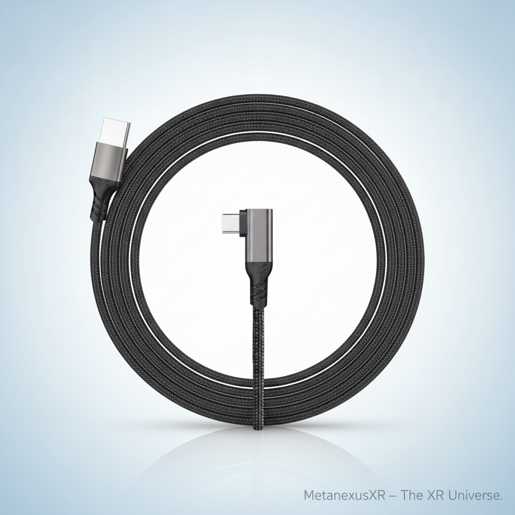 VR link cable 5m USB 3.2 Gen2 10Gbps for Oculus Quest, SKU 662802100A — Metanexus XR