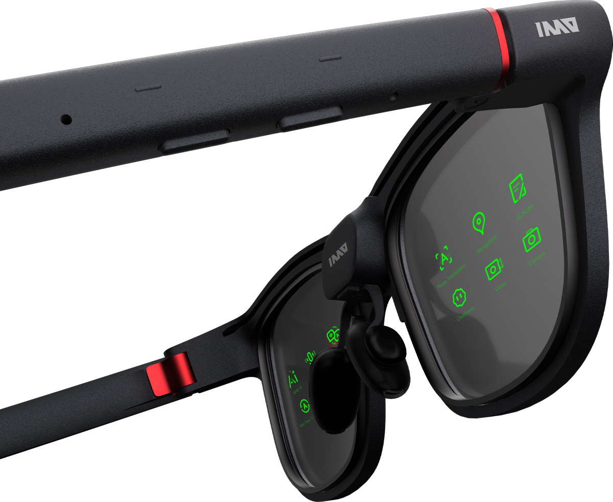 AI Glasses Bundle – Display Glasses with Speaker and Spare Battery Case – ai glasses bundle – photo 3 of 13