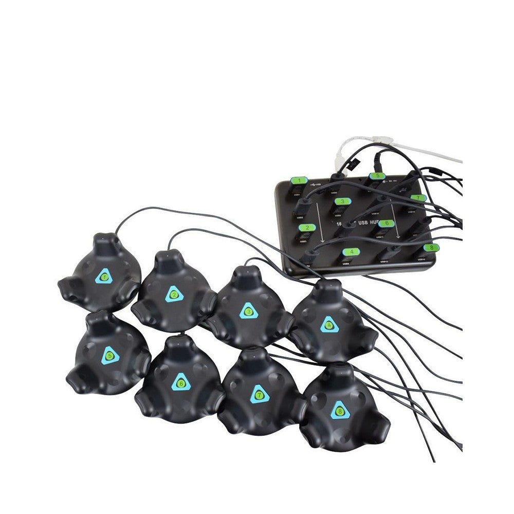 VIVE Tracker Charging Station – 16-Port USB Hub with Anti-Interference Bars – vive tracker charging station – photo 1 of 3