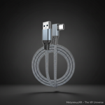 Nylon braided 6m VR link cable connector — Metanexus XR