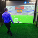 MetaNexusXR's interactive projection football simulator: a large-scale penalty shootout game. | MetaNexusXR