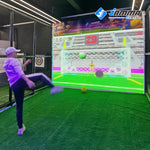 MetaNexusXR interactive projection football simulator: penalty shootout game. | MetaNexusXR