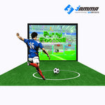 MetaNexusXR interactive projection football simulator: a penalty shootout game. | MetaNexusXR