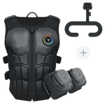 VR Haptic Suit Bundle – 32-Motor Vest, Arm Sleeves and Head Visor – vr haptic suit – photo 1 of 4