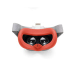 Hypoallergenic VR Face Cover – Medical-Grade Silicone for Quest 2, Orange or Black – hypoallergenic vr face cover – photo 1 of 4