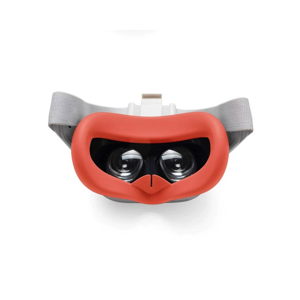 Hypoallergenic VR Face Cover – Medical-Grade Silicone for Quest 2, Orange or Black – hypoallergenic vr face cover – photo 1 of 4