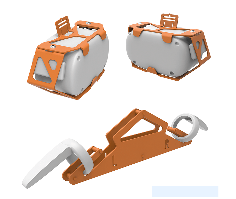 Durable MetaNexusXR TitanSkinVR protective case for Meta Quest 2 VR headset. | MetaNexusXR