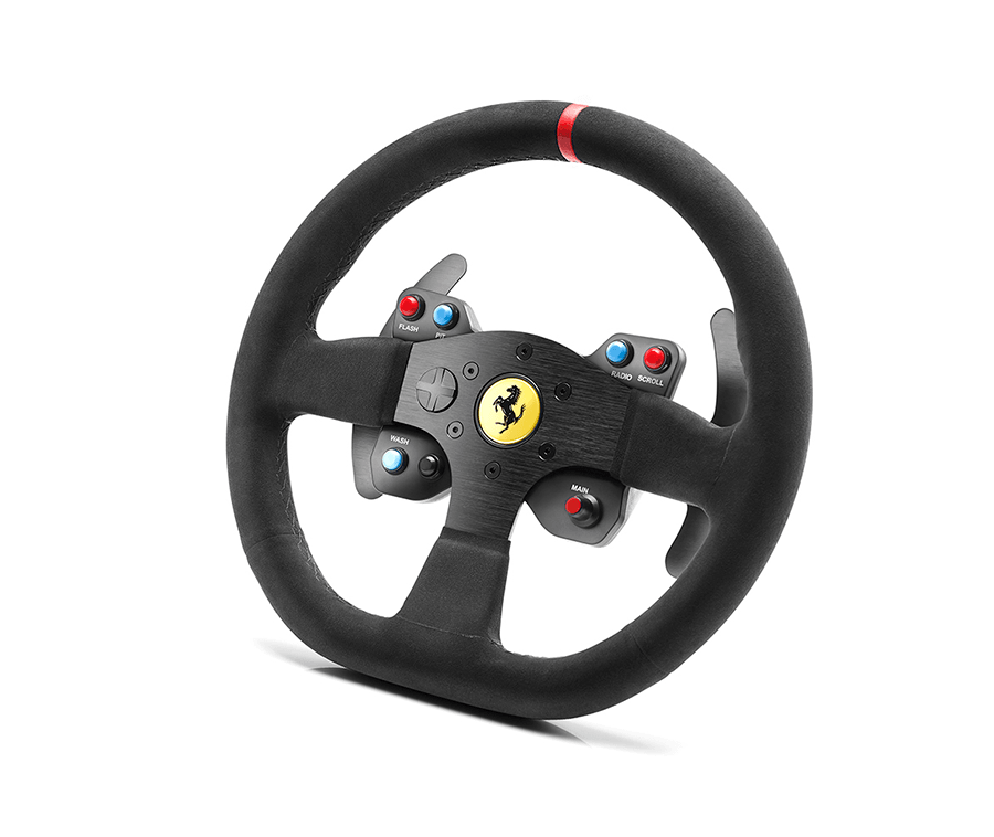 Alcantara Steering Wheel – 30 cm Hand-Stitched GT Rim with Metal Paddles – alcantara steering wheel – photo 1 of 1