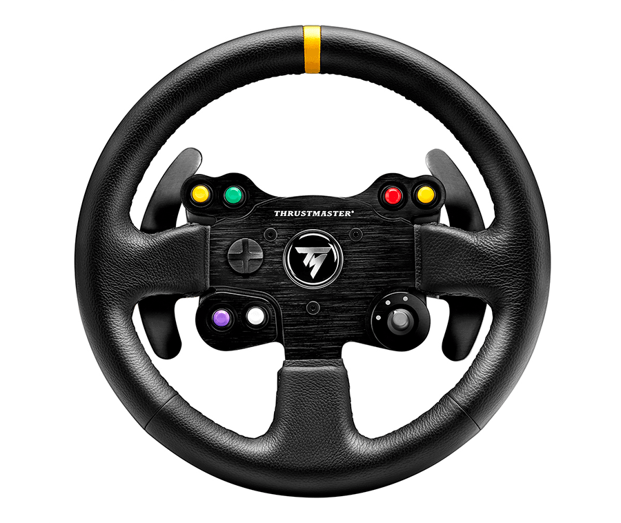 Sim Racing Rim – 28 cm Hand-Stitched Leather GT Wheel Add-On – sim racing rim – photo 1 of 1