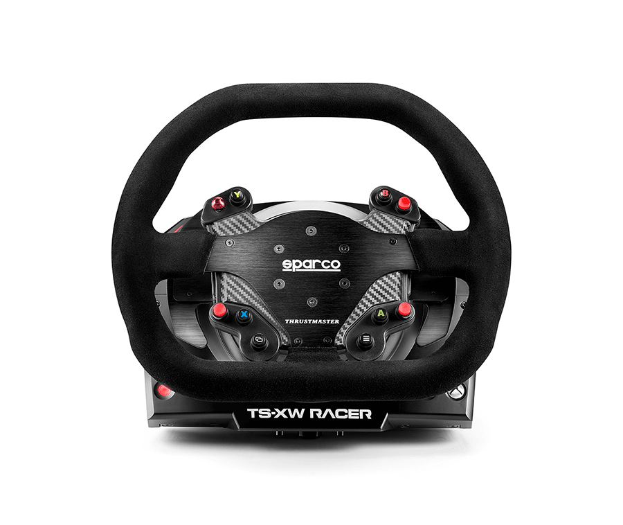 Racing Wheel for Xbox – 1:1 Suede Competition Wheel, 40 W Base and Metal Pedals – racing wheel xbox – photo 1 of 1