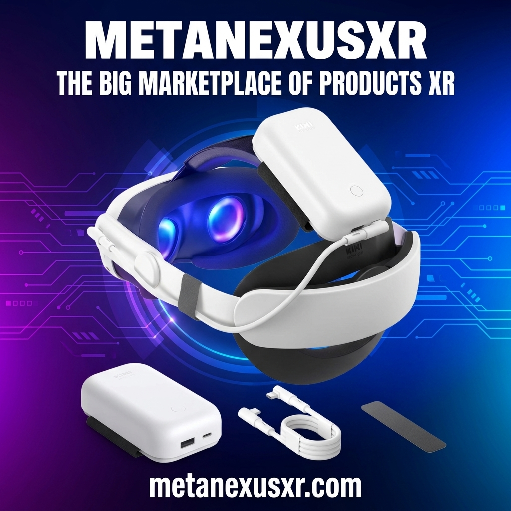 VR Battery Pack 10000mAh Quest 2 3 3S Universal - metanexusxr.com