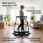 Omnidirectional Platform – Full-Body Virtual Reality Fitness — MetanexusXR — The XR Universe