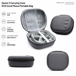 Quest 3 Carrying Case EVA Coral Fleece Portable Bag — MetanexusXR — The XR Universe