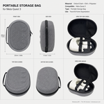 Quest 3 Carrying Case Oxford EVA Portable Storage — MetanexusXR — The XR Universe