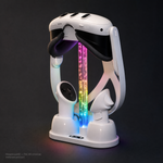 Meta Quest 3 RGB charging stand - front view, SKU 681700537A