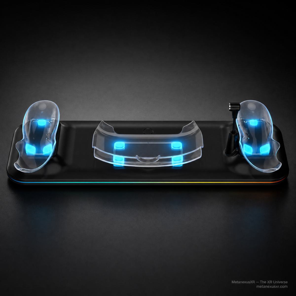 Meta Quest 3 charging station - front view, SKU 6813000051A