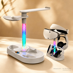 IPEGA PS5 VR stand with headset docked, SKU 680701350A