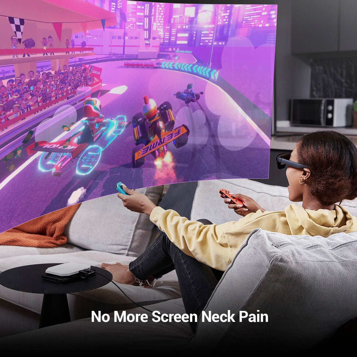 Nintendo Switch Dock for AR Glasses – 201" TV Mode at 120 Hz – nintendo switch dock – photo 5 of 11