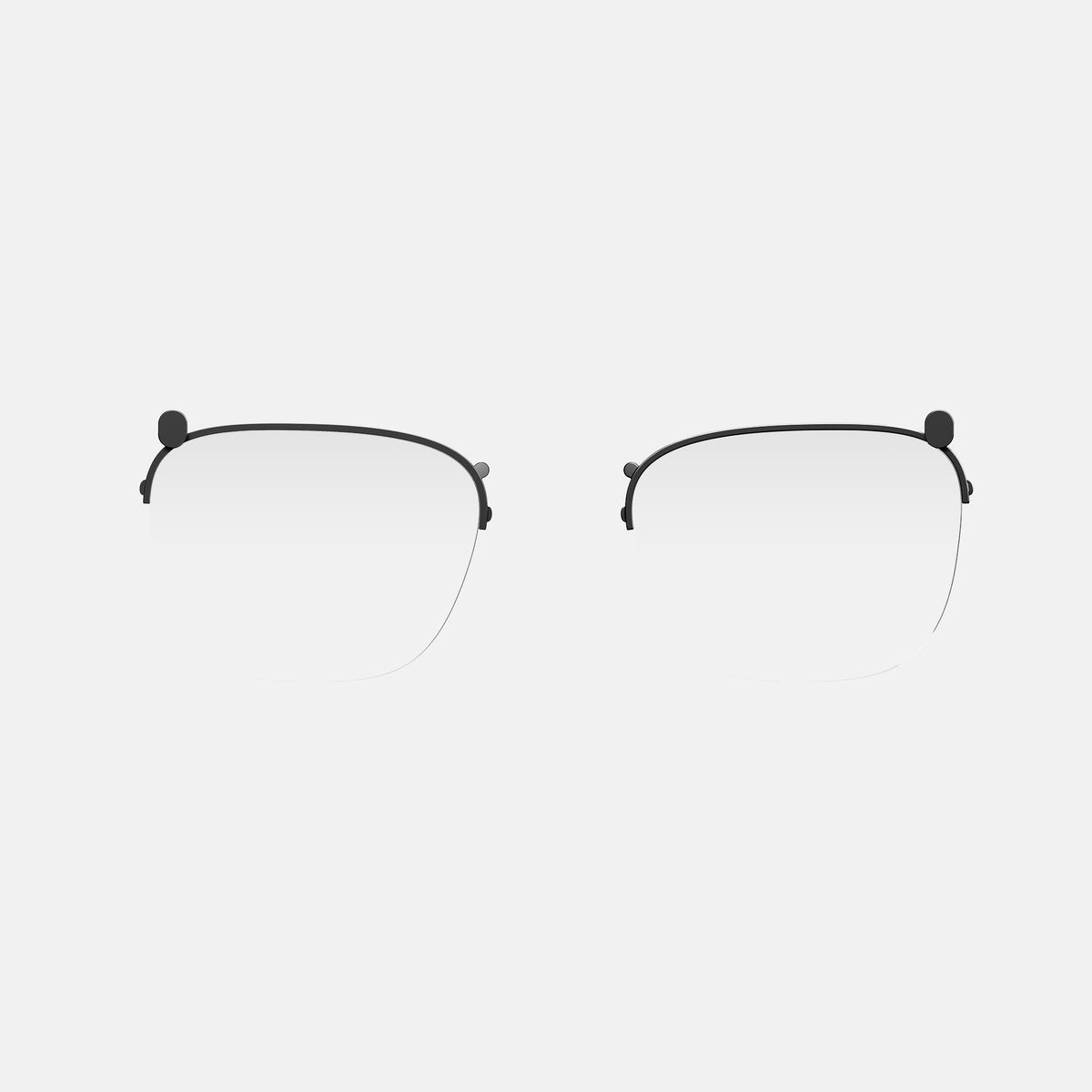 AR Glasses with Prescription – Titanium Clip-On Frame for Waveguide Glasses – ar glasses with prescription – photo 1 of 1