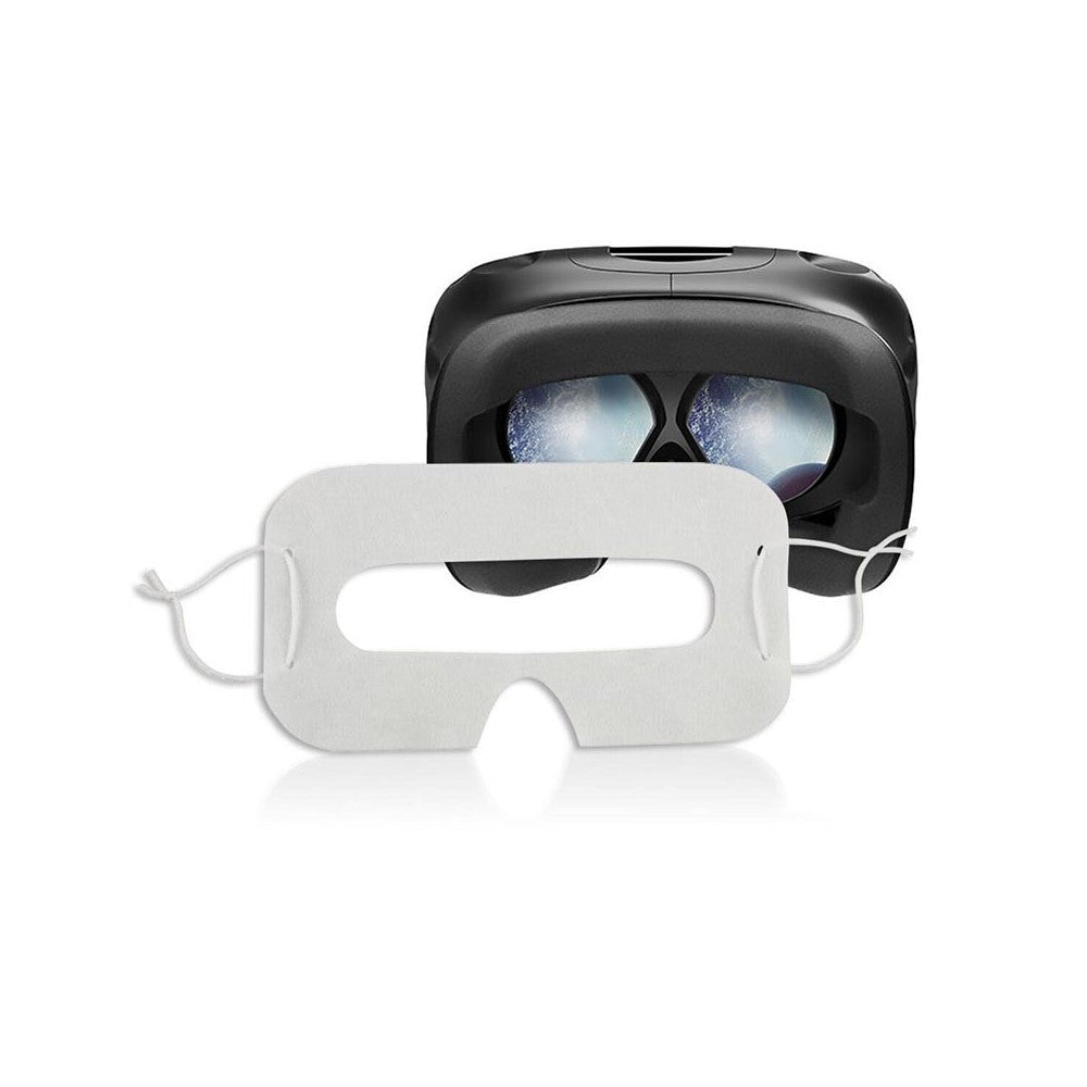 White Disposable VR Masks – Elastic Hygiene Masks, 20 to 500 Pack – white disposable vr masks – photo 1 of 2