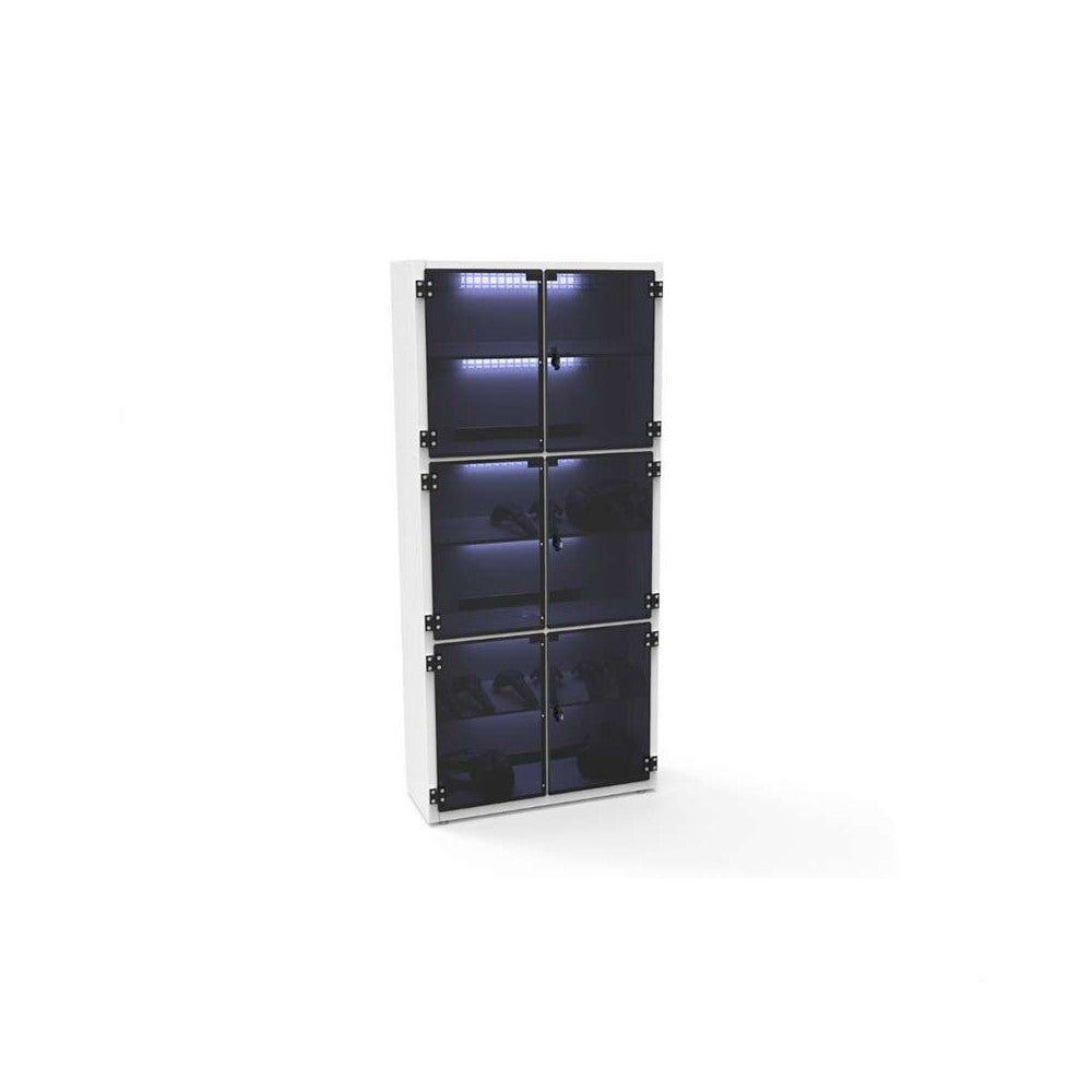 UV Sterilizer Cabinet – 18 VR/AR Headsets, 3 Compartments, Made in France – uv sterilizer cabinet – photo 2 of 3