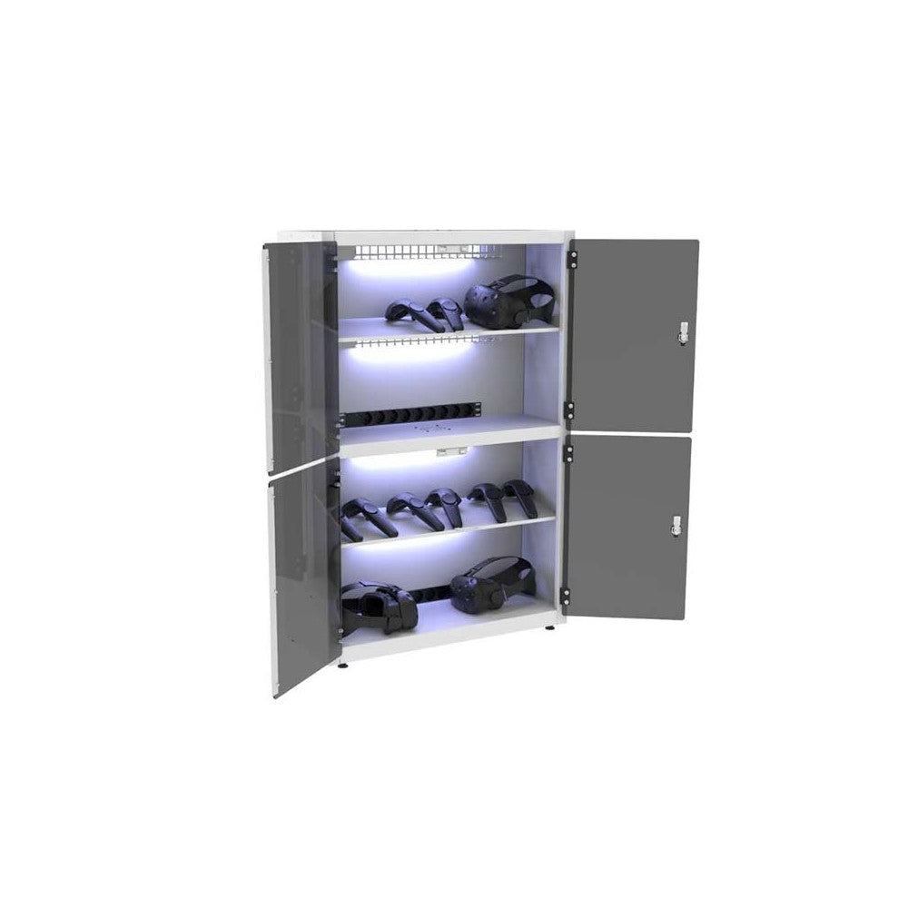 UV Disinfection Cabinet – 12 VR/AR Headsets with 8-Socket Charging – uv disinfection cabinet – photo 3 of 4