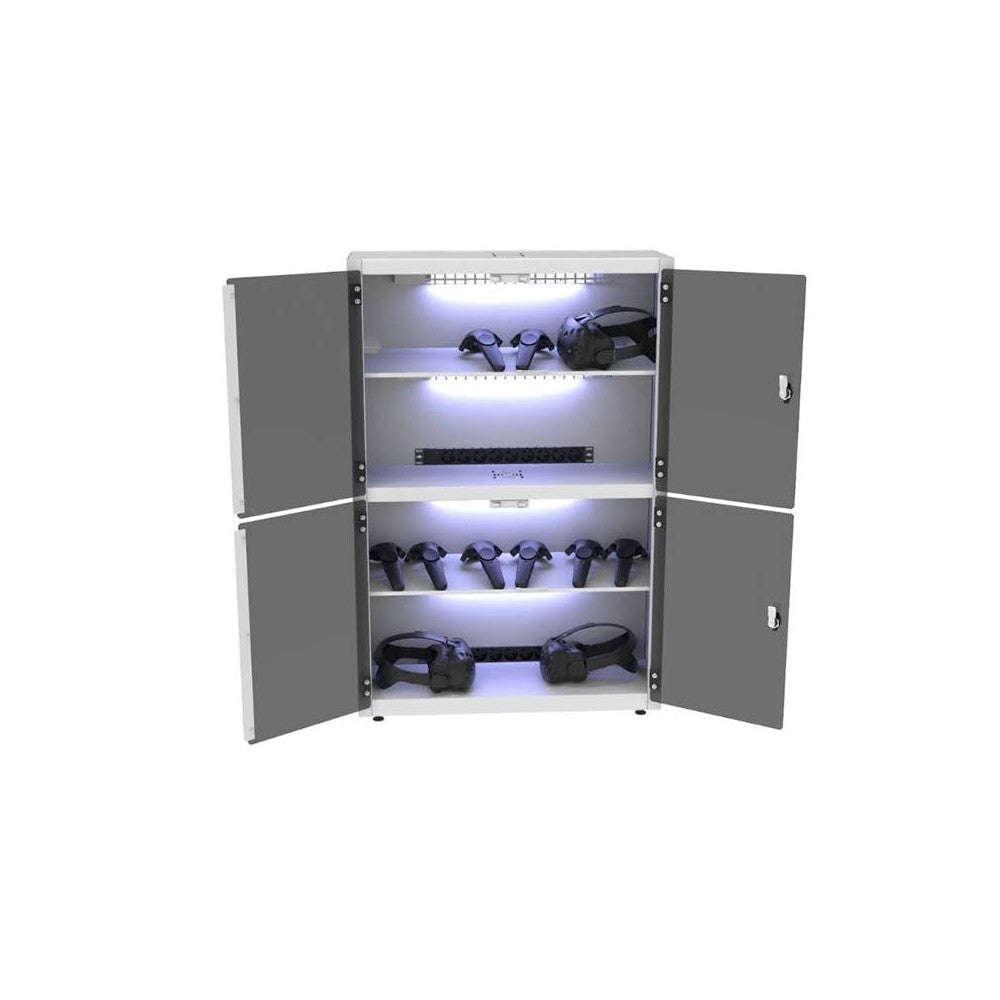 UV Disinfection Cabinet – 12 VR/AR Headsets with 8-Socket Charging – uv disinfection cabinet – photo 2 of 4