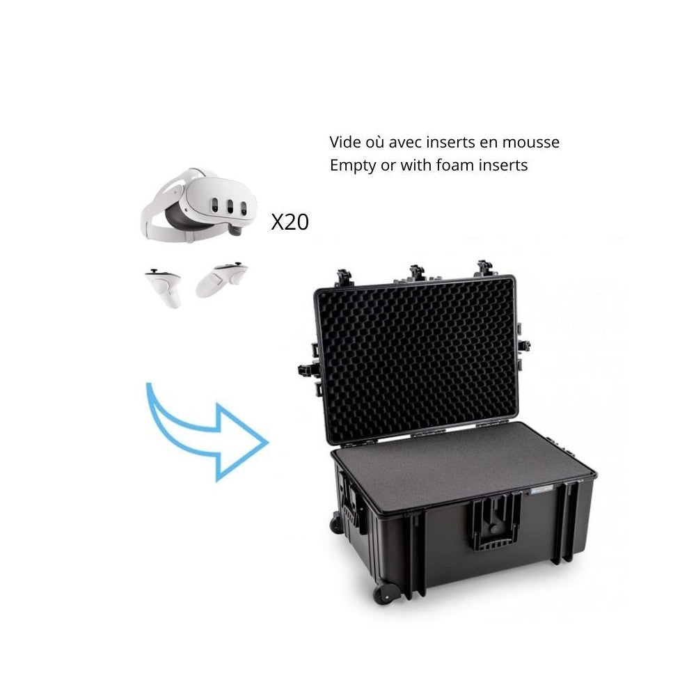 Large Hard Case – 157 L Rolling Case for VR Arcade Kits, IP67 – large hard case – photo 1 of 5