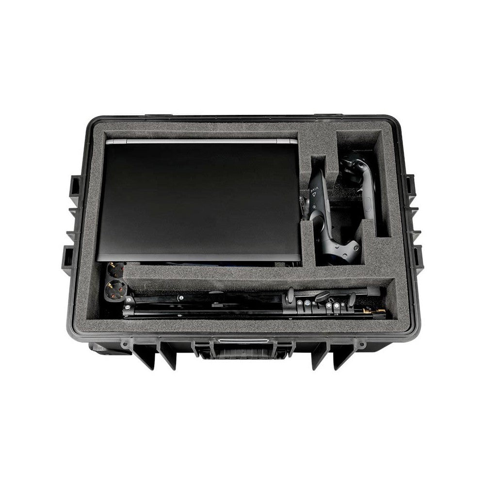 VR Transport Case – Full PC VR Kit plus 15" or 17" Laptop, Trolley Handle – vr transport case – photo 2 of 4