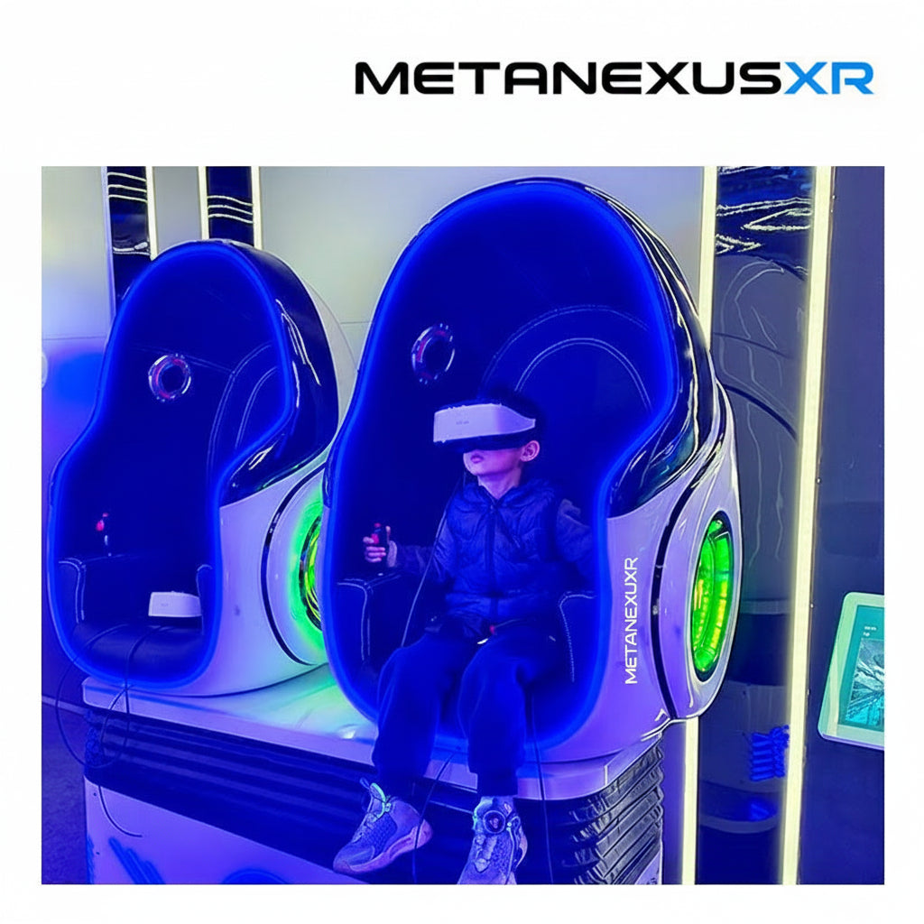 Top VR Double Egg Chair | Ultimate Immersive Gaming & Viewing Metanexus XR