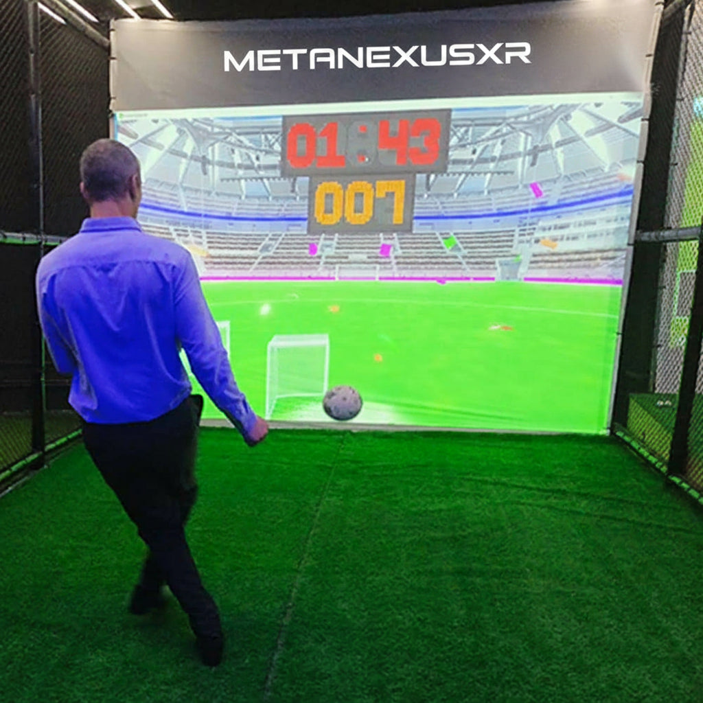 Interactive Football & Soccer Simulator | Projection Penalty Shootout Game Metanexus XR