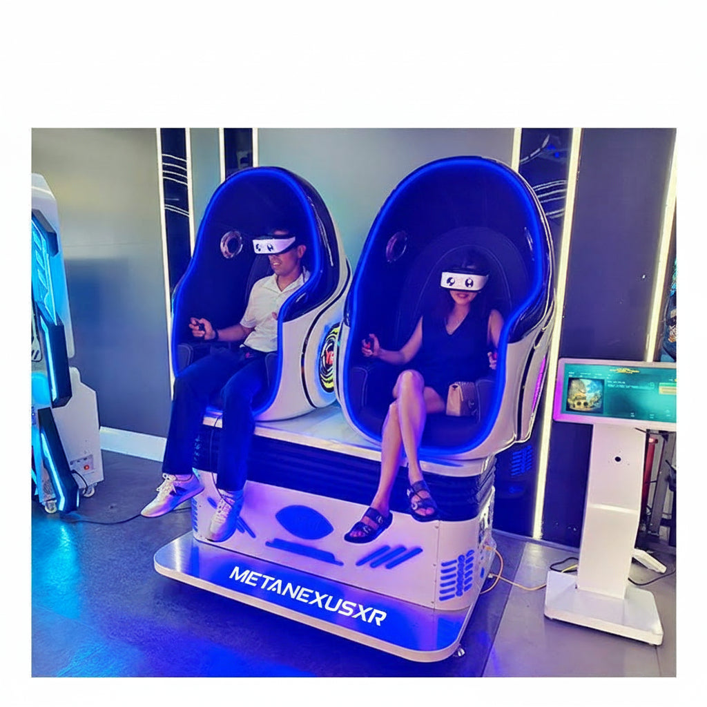 Top VR Double Egg Chair | Ultimate Immersive Gaming & Viewing Metanexus XR